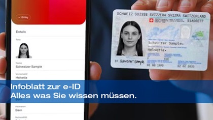 Infoblatt E-ID