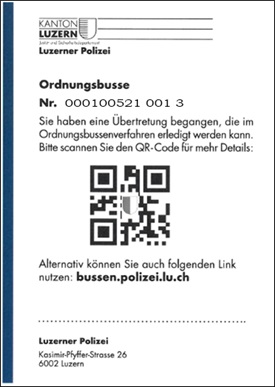 Ordnungsbusse