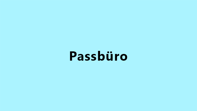 Passbüro