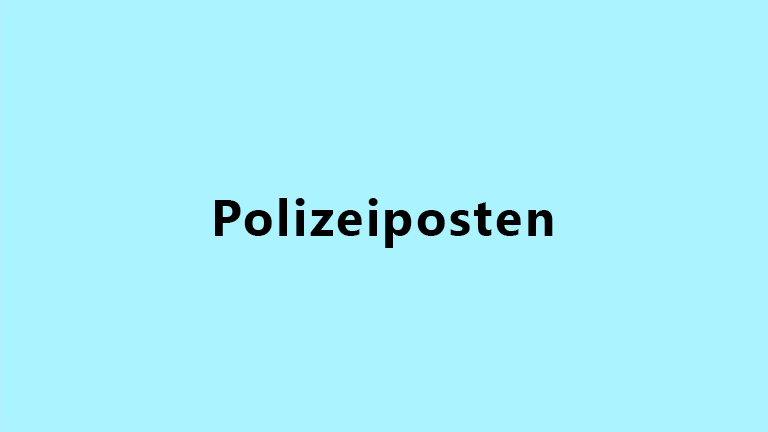 Polizeiposten