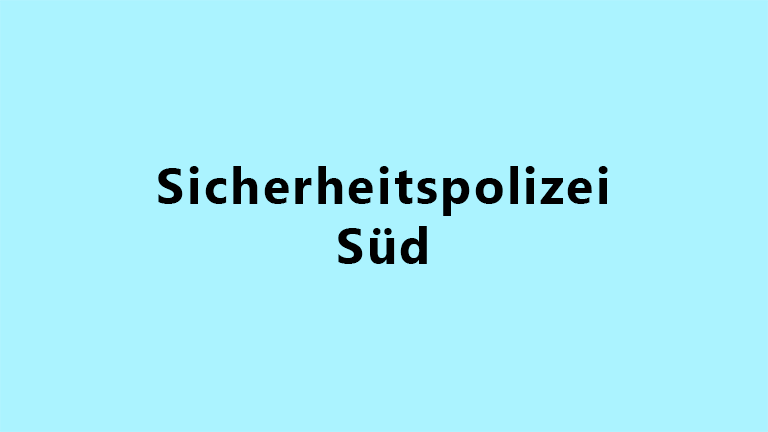 Sicherheitspolizei Süd