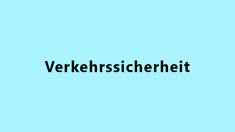 Verkehrssicherheit